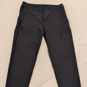 Lululemon ABC Slim-Fit Men's Trouser Warpstreme Obsidian 32x30
